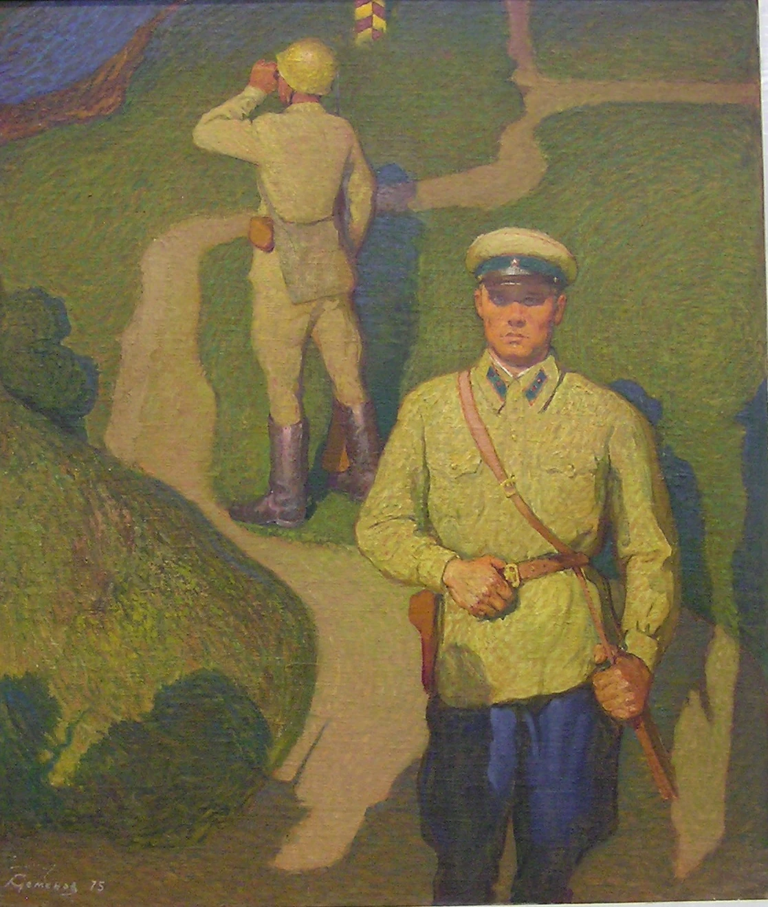 М.И. Семенов. В дозоре