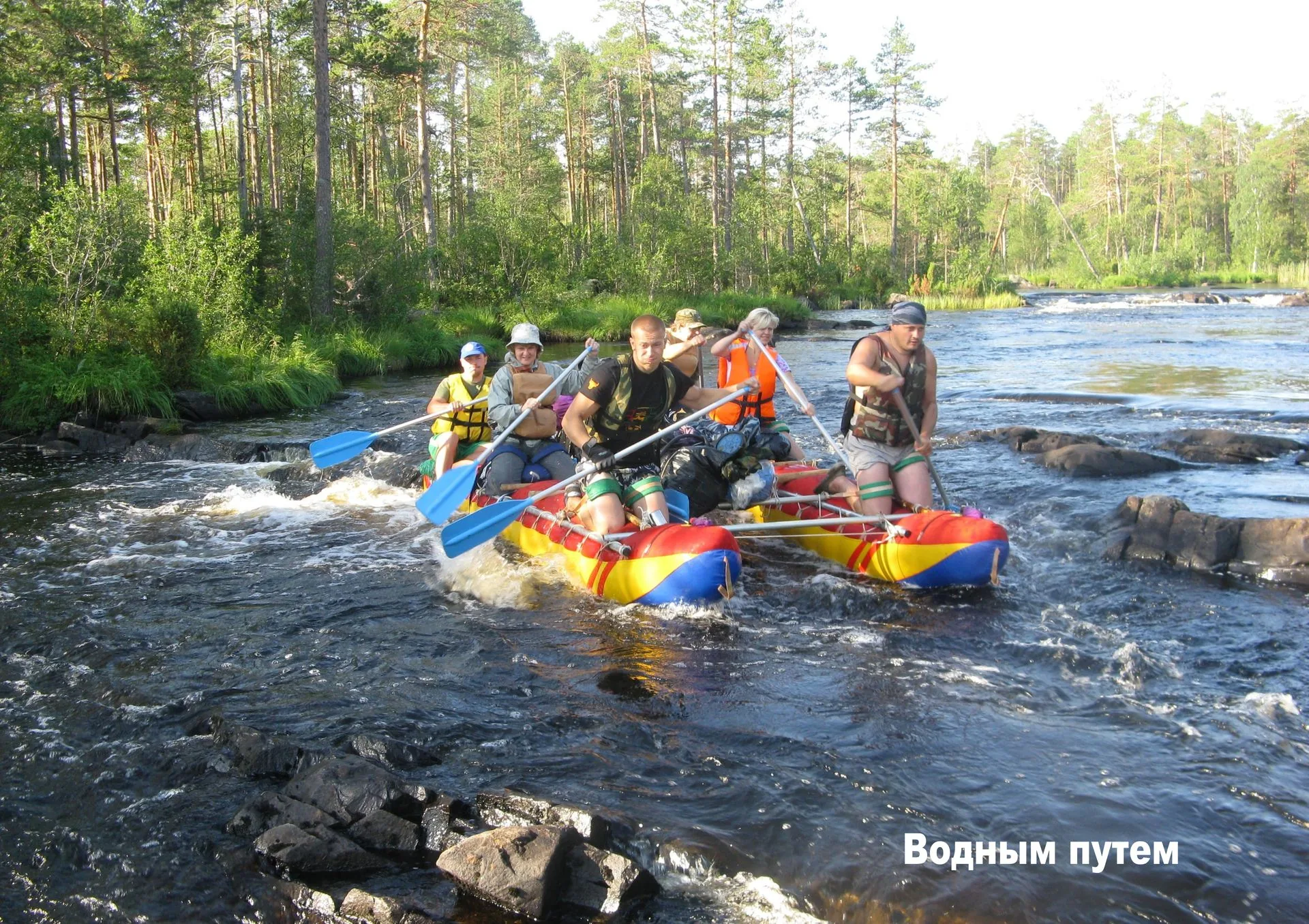 Экспедиция Под княжеским стягом водным путем